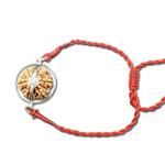 13 Mukhi Nepal Rudraksha In Pure Silver Case Bracelet