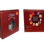 Lord Ganesh Wooden Frame With Pure Silver Coin Of 7 Grams